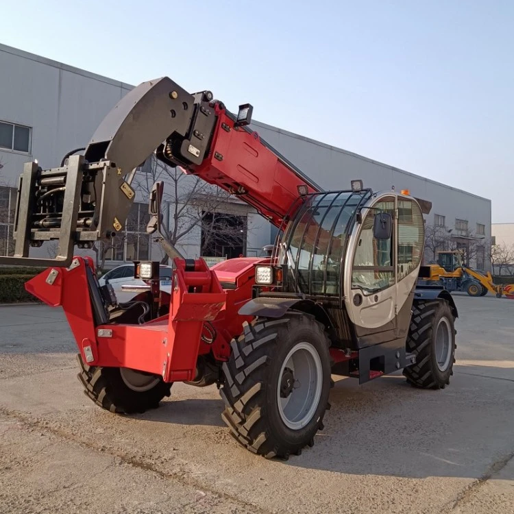 Lucht telescopische vorkheftruck